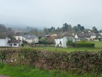 A view over the village of Kenn.  