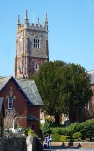 A view of All Saints Church in Kenton.